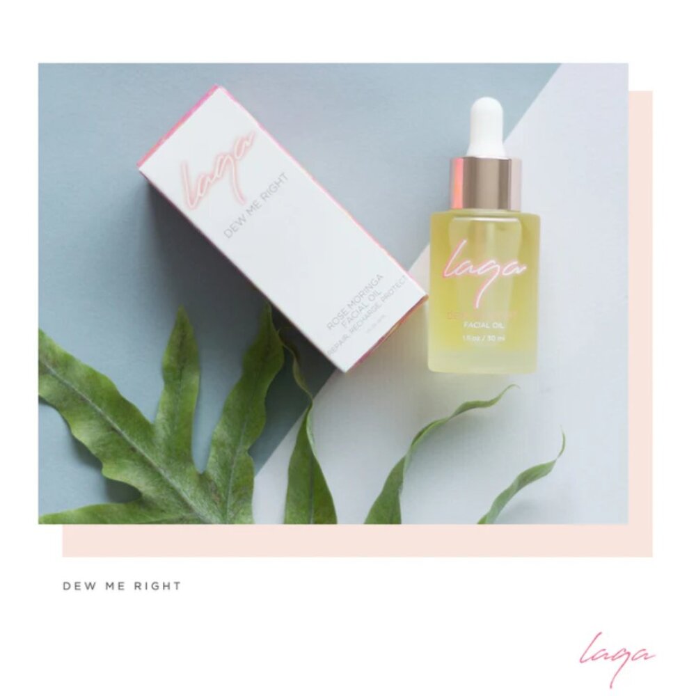 2/$25 - Laga‎ & Co Dew Me Right Rose Moringa Facial Serum 1 oz Smooths Wrinkles